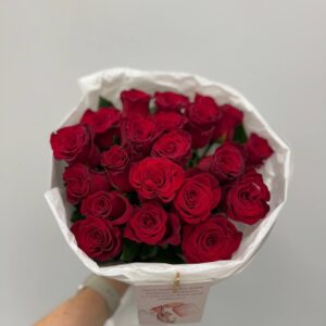 букет из красной розы