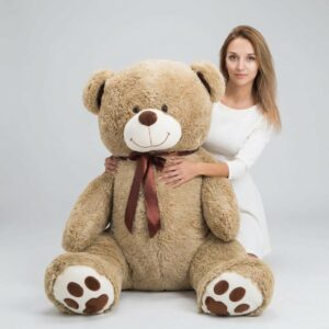 плюшевый мишка 150 см коричневый